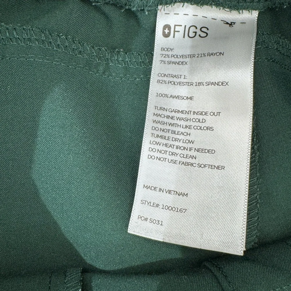 Figs Kade Cargo British Racing Green Small - Picture 8 of 8